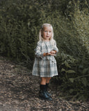 hazel dress || forest flannel