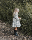 hazel dress || forest flannel