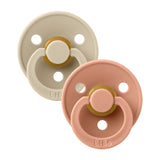 BIBS Colour 2 PACK Vanilla/Peach