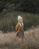 gretel cardigan || goldenrod