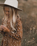 mabel dress || cinnamon ditsy