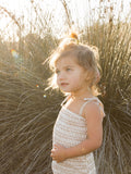 STRIPED SMOCKED ONEPIECE