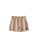 STRIPED BOYS LONG SWIM TRUNK
