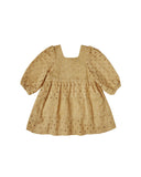gretta dress || goldenrod