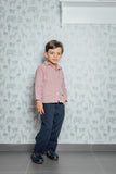 Camisa Vichy Rosa