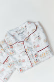 Pijama niño tren navideño