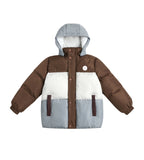 SKI PUFFER JACKET || BROWN