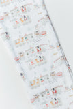 Pijama niño tren navideño