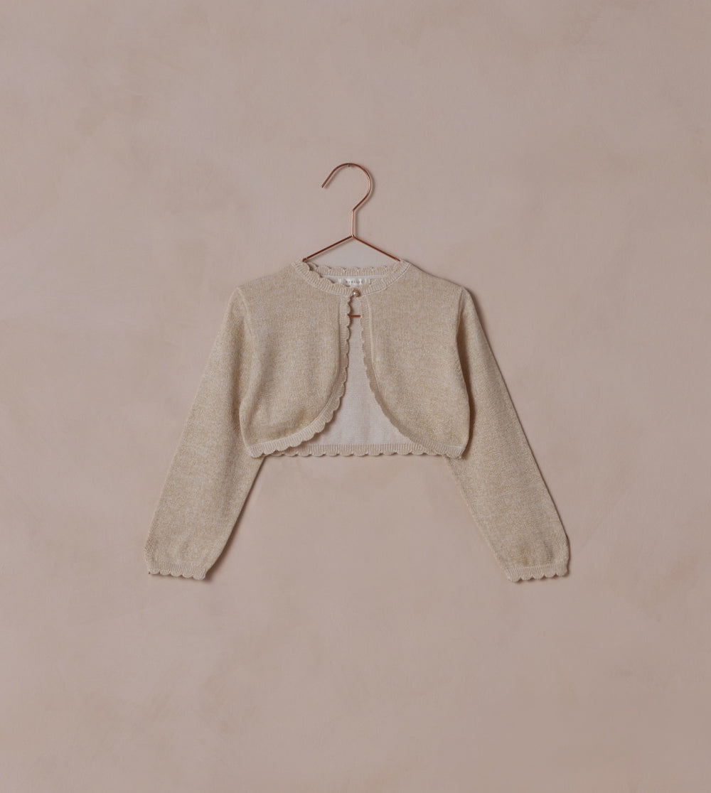 BOLERO SWEATER | CHAMPAGNE