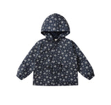 RAINCOAT || BLUE FLORAL