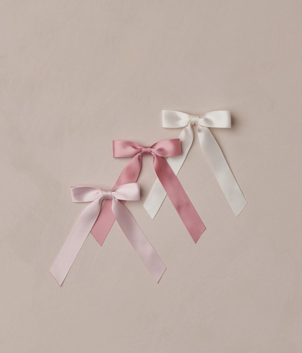 SATIN RIBBON BOWS | IVORY, ROSE,
RASPBERRY