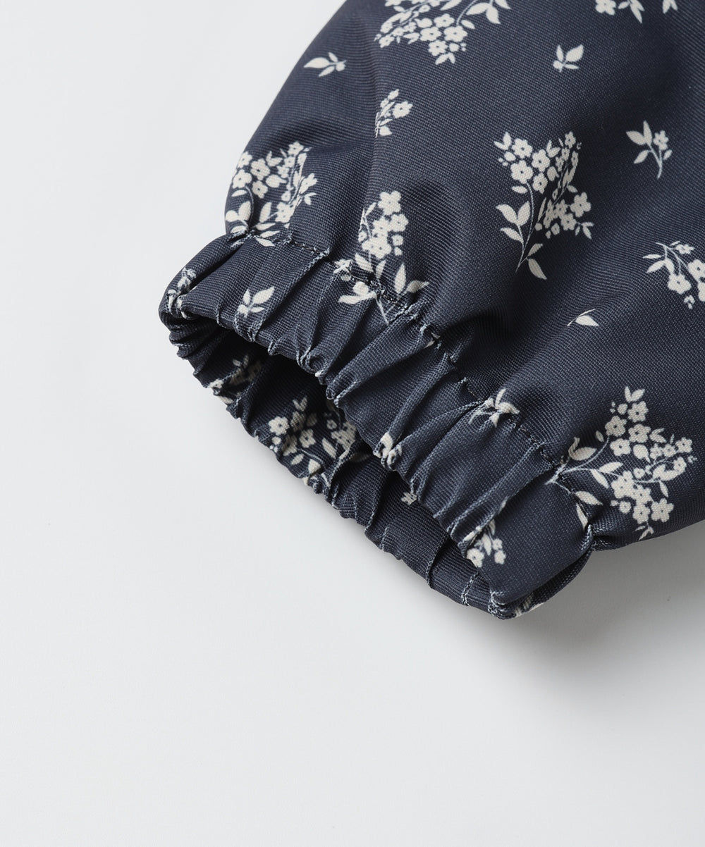 RAINCOAT || BLUE FLORAL
