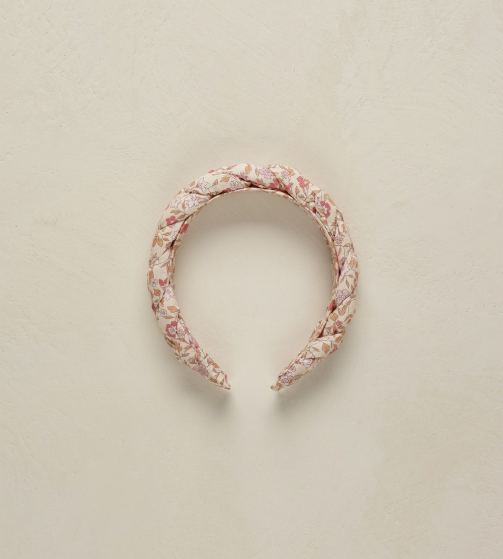 BRAIDED HEADBAND || BLUSH GARDEN