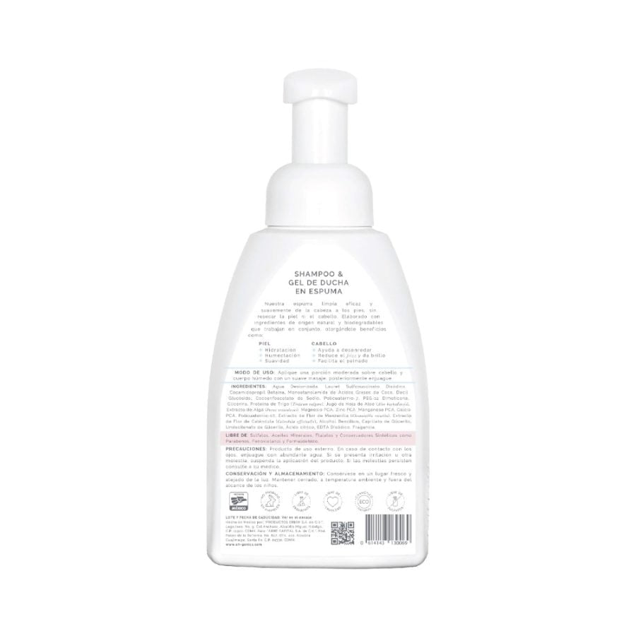 Shampoo & Gel De Ducha En Espuma 440 ml