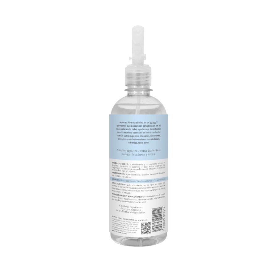 Desinfectante De Juguetes, Chupones Y Utensilios De Bebé 500 ml
