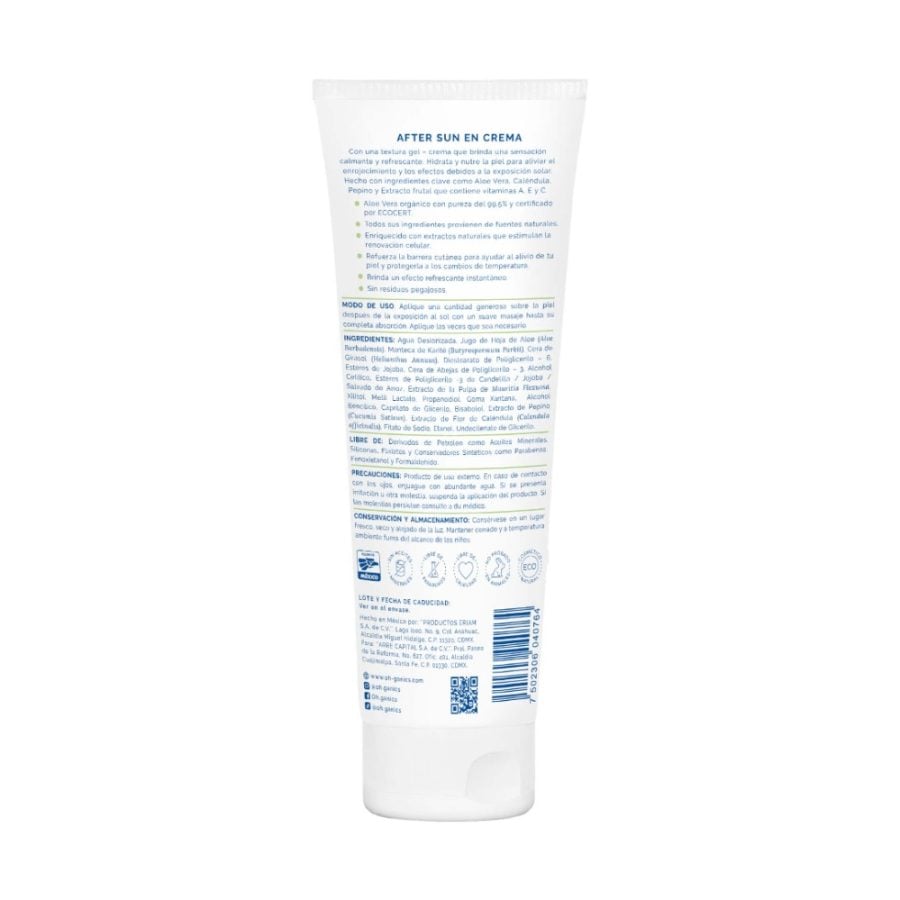 Aloe Vera After Sun en Crema 250 g