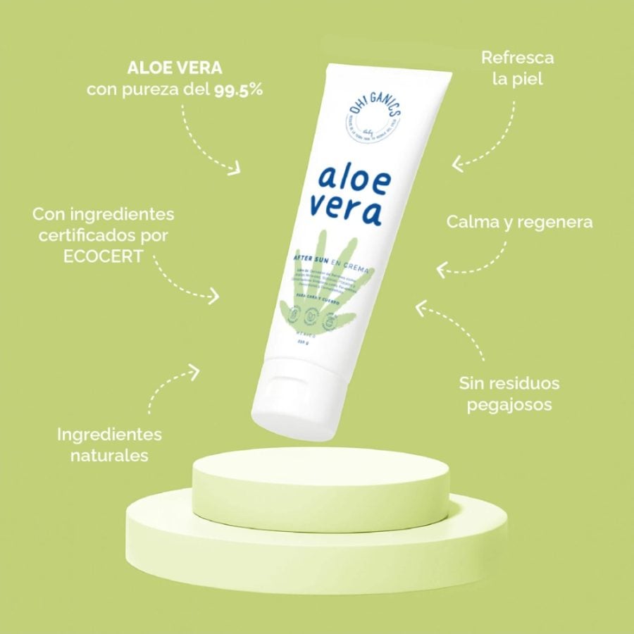 Aloe Vera After Sun en Crema 250 g