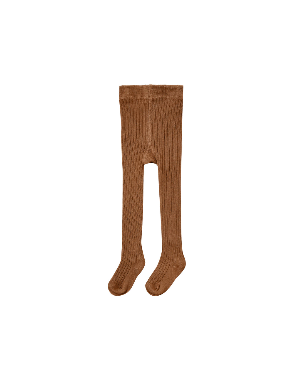 rib knit tights || cinnamon