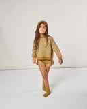 boxy pullover || golden berry