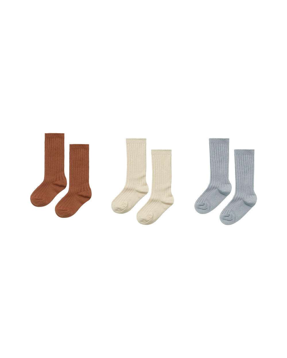 Knee socks || Amber-Butter-Blue