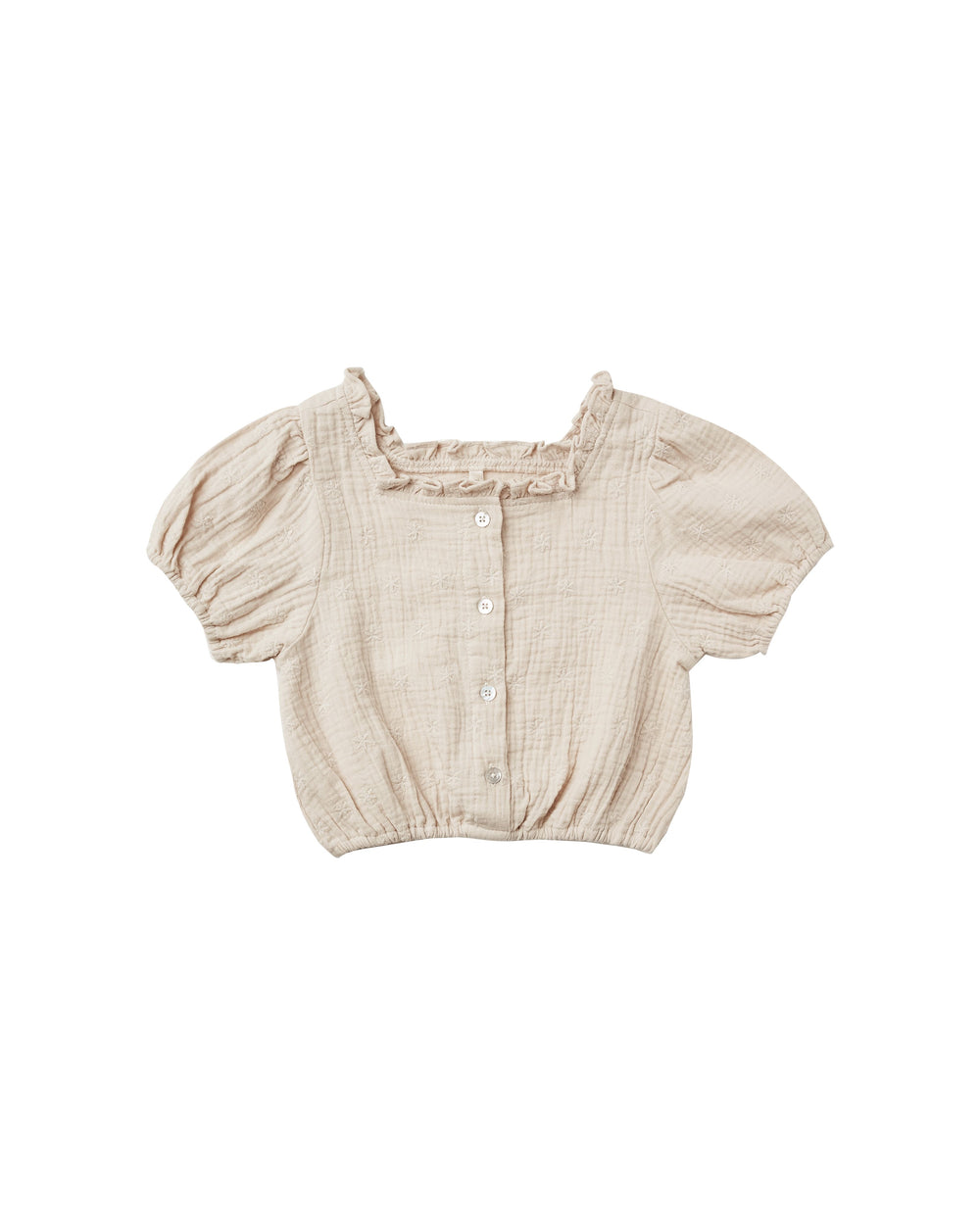 DYLAN BLOUSE || EMBROIDERED DAISY