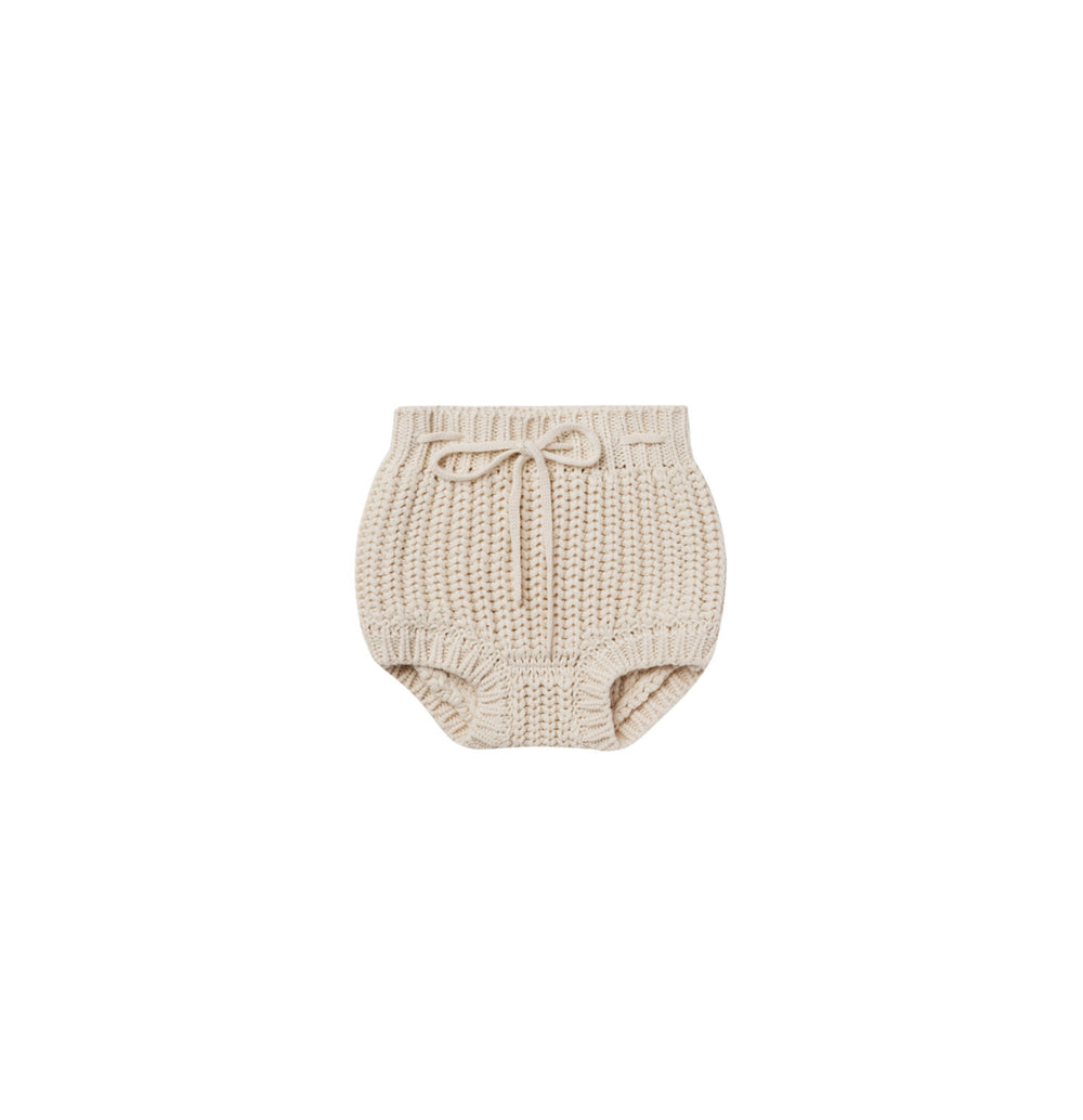 KNIT TIE BLOOMER | NATURAL