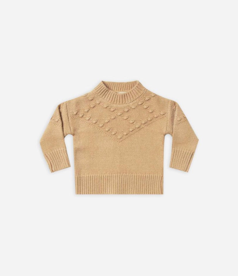bobble sweater || honey